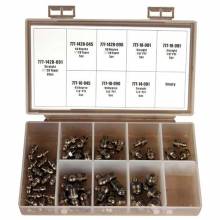 American Lube 4452 55-Piece Stainless Steel Grease Fitting Assortment