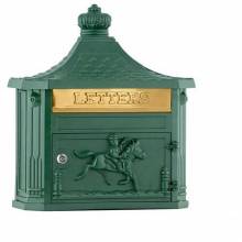 Mailboxes 4460GRN Salsbury Victorian Mailbox - Surface Mounted - Green