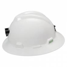 Msa 815009 Hat V-Gd/Lamp Brkt & Cord Holder White