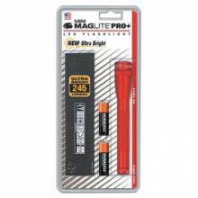 Mag-Lite SP+P03H Led Mini Maglite 2-Cellaa Pro+ Hang Pack Red