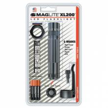 Mag-Lite XL200-S309C Maglite 3 Aaa Led Flashlight Gray Tactical Kit