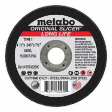 Metabo 55332 4 1/2Inx.045Inx7/8In A36Tz T1 Cutting Wheels