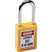 Master Lock 410YLW 6 Pin Tumbler Safety Lockout Padlock Key