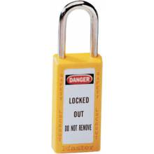 Master Lock 411YLW 6 Pin Cylinder Safety Lockout Padlock Keyed Diff (1 EA)
