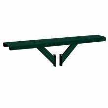 Mailboxes 4885GRN Salsbury Spreader - 5 Wide with 2 Supporting Arms - for Rural Mailboxes - Green