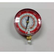 Yellow Jacket 49237 3-1/8" red pressure, 0-800 psi, R22/404A/410A certified gauge (°F)