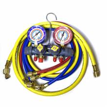 Yellow Jacket 49911 49912 with 60″ PLUS II™ RYB and 3/8″ x 45°, R/B gauges, kPa/psi, R22/134a/404A – °C