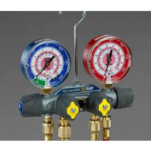 Yellow Jacket 49922 Manifold only, liquid gauges, bar/psi, R22 °F and °C