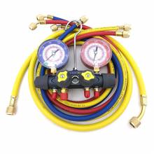 Yellow Jacket 49967 With 60" PLUS II RYB and 3/8" x 45°, R/B gauges, psi, R22/404A/410A °F