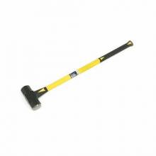 AbilityOne 5120009006097 Sledge Hammer, Steel Head, Fiberglass Handle, Cushioned Grip, 34", 10 Lbs, Ea