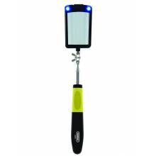 General Tools 80560 Telescoping Lighted 2 x 3 In. Glass Inspection Mirror
