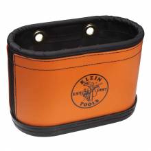 Klein Tools 5144BHB Hard-Body Bucket, 14 Pocket Oval Bucket with Kickstand