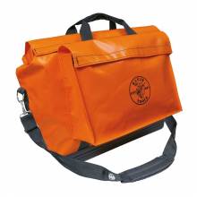 Klein Tools 5181ORA Tool Bag, Vinyl Equipment Bag, Orange, Large