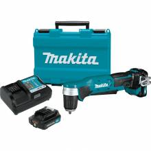 Makita AD04R1 12V max CXT® Lithium‑Ion Cordless 3/8" Right Angle Drill Kit (2.0Ah)