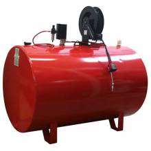 American Lube 525DW-R25P 525-Gallon Double-Wall Horizontal Round Tank Package