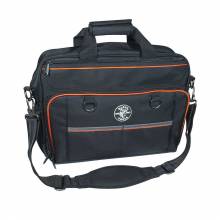 Klein Tools 55455M Tool Bag, Tradesman Pro Tech Bag, 22 Pockets w/Laptop Pocket, 16-Inch
