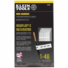 Klein Tools 56250 Wire Marker Book, 1-48