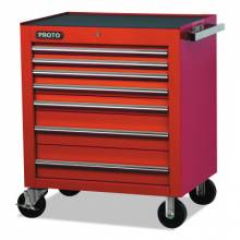 Proto 453441-7RD Red 7 Drawer Roller Cabinet 34X41"