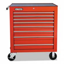 Proto 453441-8RD Red 8 Drawer Roller Cabinet 34X41"