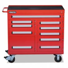 Proto 464542-10RD 460 Series Workstation 10 Drawer Red