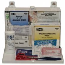First Aid Only 6100 25 Person Steel First-Aid Kit W/Eyewash