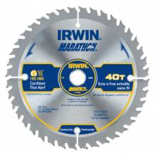 Irwin Marathon 14023 6-1/2" X 40T X Universal5/8" Circular Saw Blade (5 EA)