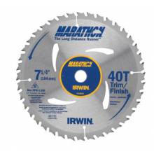 Irwin Marathon 24031 7-1/4" 40 Tooth Marathonplus Saw Blade (10 EA)