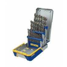 Irwin 3018002 29 Piece Cobalt Drill Bit Set W/Case