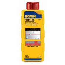 Irwin Strait-Line 64902 8 Oz. Red Marking Chalk