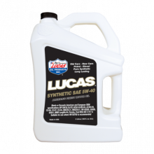 Lucas Oil 10187 Synthetic SAE 5W-40 ACEA C3 API SP Motor Oil/1.32 U.S. Gallon (5 L)