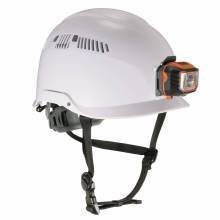 Ergodyne 60205 Skullerz 8975LED Safety Helmet with LED Light - Class C  (White)