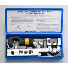 Yellow Jacket 60260 Full range 45° flaring/cutting kit for 3/16" to 3/4" O.D. same as 60240 with 60101 cutter, case, instructions