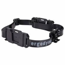 Ergodyne 60291 Skullerz 8979 Headband Light Mount with Silicone Strap  (Black)