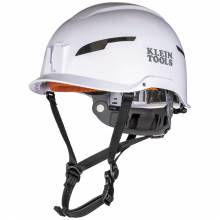 Klein Tools 60564 Safety Helmet, Type-2, Non-Vented Class E, White