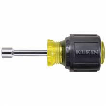 Klein Tools 610-1/4M 1/4-Inch Hollow Magnetic Nut Driver, 1-1/2-Inch