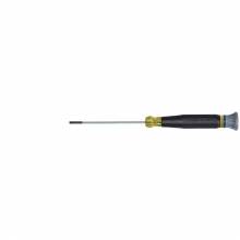 Klein Tools 614-3 3/32-Inch Slotted Electronics Screwdriver, 3-Inch