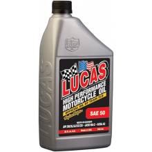 Lucas Oil 10712 Motorcycle Oil 50 wt. /Quart