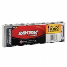RAYOVAC® 620-AL9V-6J 00044 9V INDUSTRIALALKALINE BA(6 EA/1 PK)