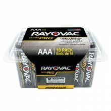 RAYOVAC® 620-ALAAA-18PPJ ULTRAPRO ALKALINE AAA PACK RECLOSABLE(18 EA/1 PK)