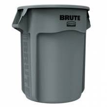 Rubbermaid Commercial 2655-GRAY 55Gal Brute Container W/O Lid Trash Can G
