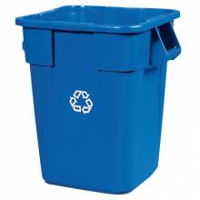 Rubbermaid Commercial 3536-73-BLUE 40 Gallon Square Brute Recycling Container