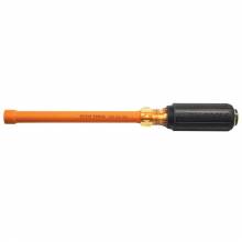 Klein Tools 646-3/16-INS 3/16-Inch Insulated Nut Driver 6-Inch Hollow Shaft