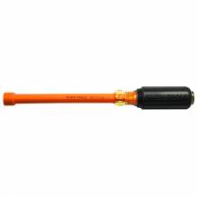 Klein Tools 646-7/16-INS 7/16-Inch Insulated Nut Driver 6-Inch Hollow Shaft