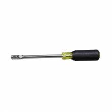 Klein Tools 65129 2-in-1 Nut Driver, Hex Head Slide Drive™, 6-Inch