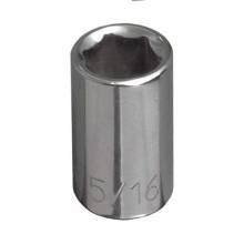 Klein Tools 65606 3/8-Inch Standard 6-Point Socket, 1/4-Inch Drive