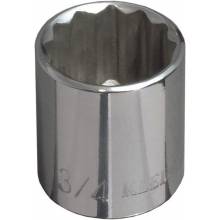 Klein Tools 65707 13/16-Inch Standard 12-Point Socket 3/8-Inch Drive