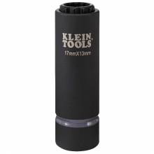 Klein Tools 66051E 2-in-1 Metric Impact Socket, 12-Point, 17 x 13 mm