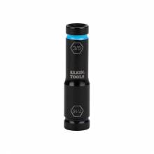 Klein Tools 66077 Flip Impact Socket, 7/16 and 3/8-Inch