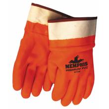 MCR Safety 6710F Foam Orange Sandy Safety Cuff (1DZ)