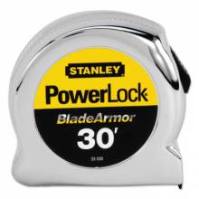 Stanley 33-530 1" X 30' Powerlock Tapemeasure W/Blade Armor